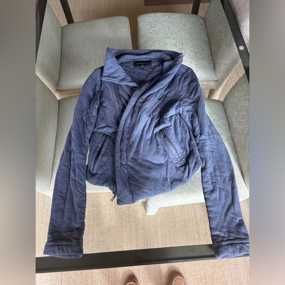 BCBG jacket, navy, perfect for fall!